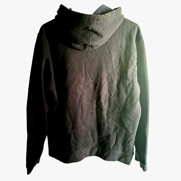 Champion Hoodie Men's Size Lg Pullover long sleeve Spell out Black - Picture 3 of 4